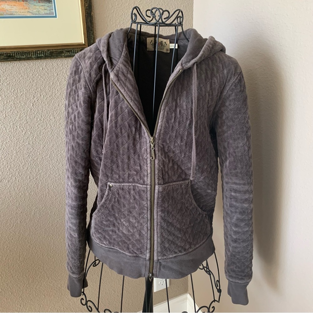 Juicy Couture, size medium, dark taupe/brown